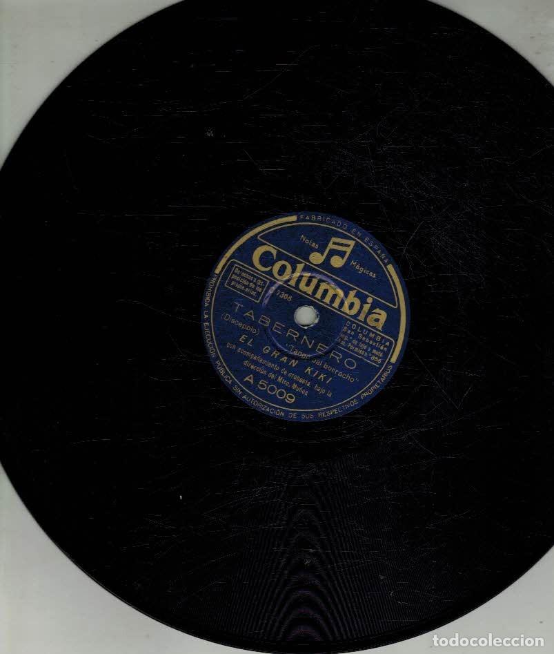 Discos de pizarra: Columbia. Tabernero. Amparo - Foto 1