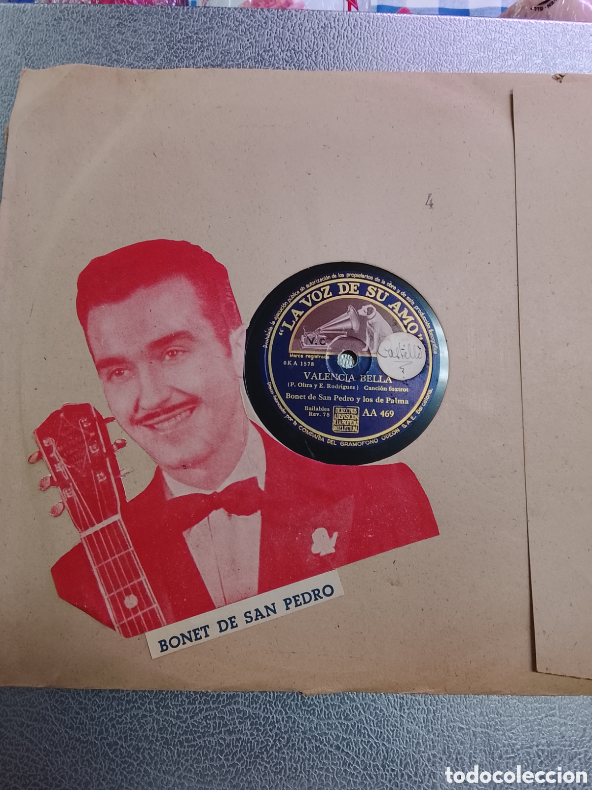 Discos de pizarra: Disco de pizarra Valencia bella y presumida - Foto 1
