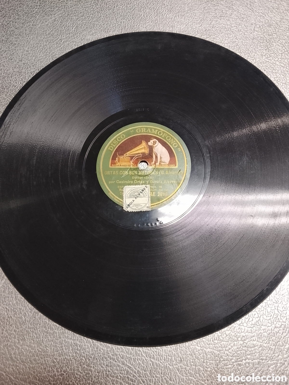 Discos de pizarra: Disco de pizarra la herencia de frasquito recitado - Foto 2