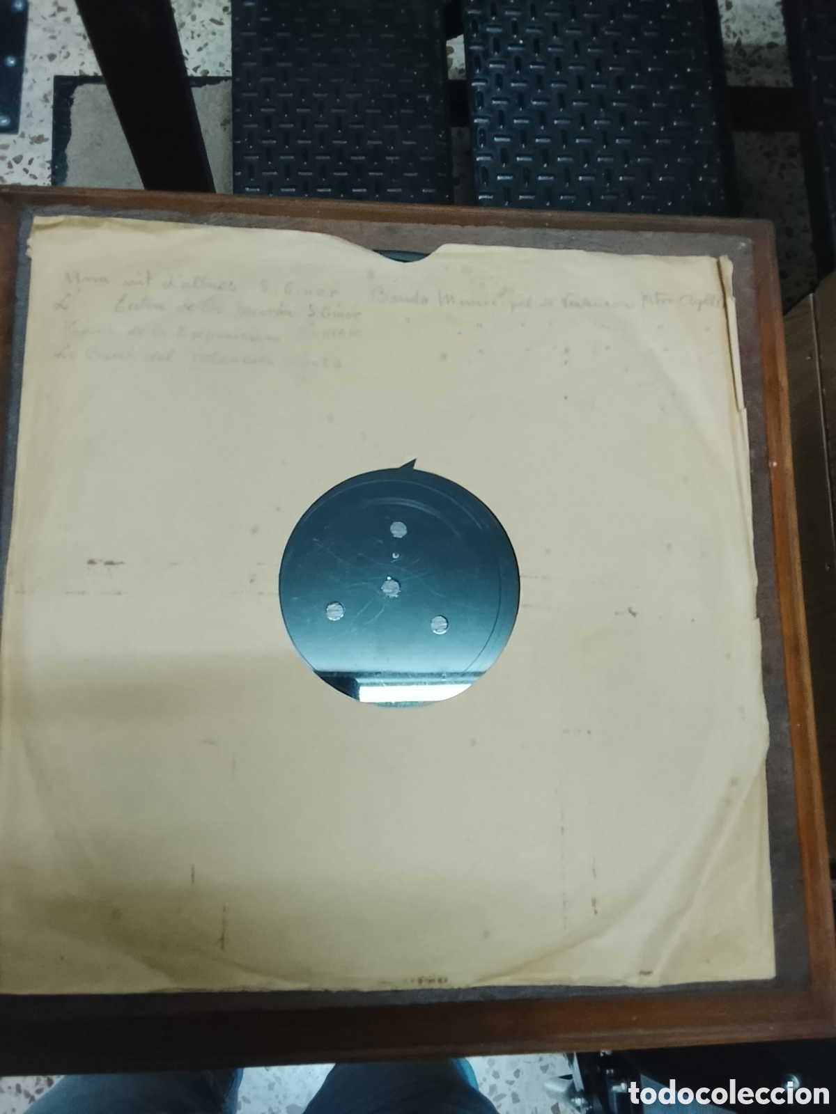 Discos de pizarra: Disco grabado con cantos valencianos - Foto 4