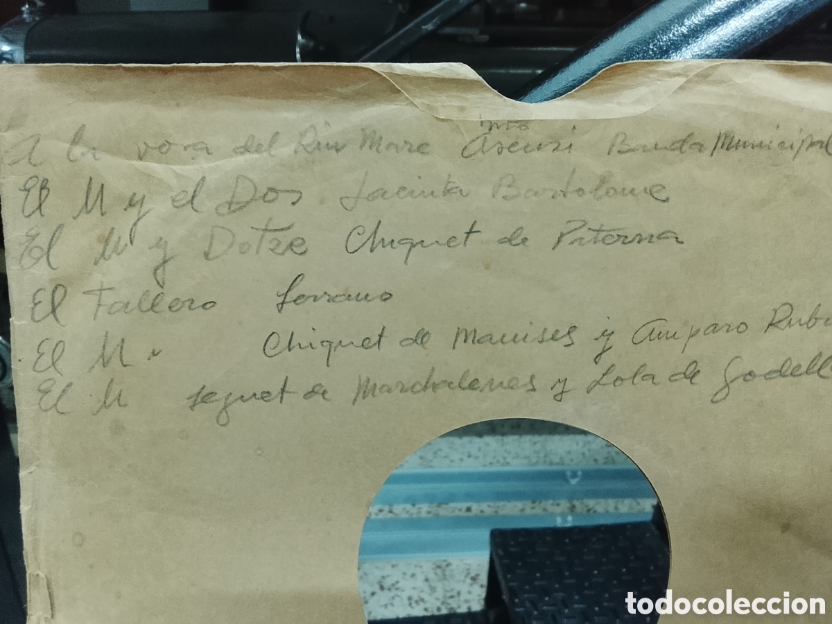 Discos de pizarra: Disco grabado con cantos valencianos - Foto 7