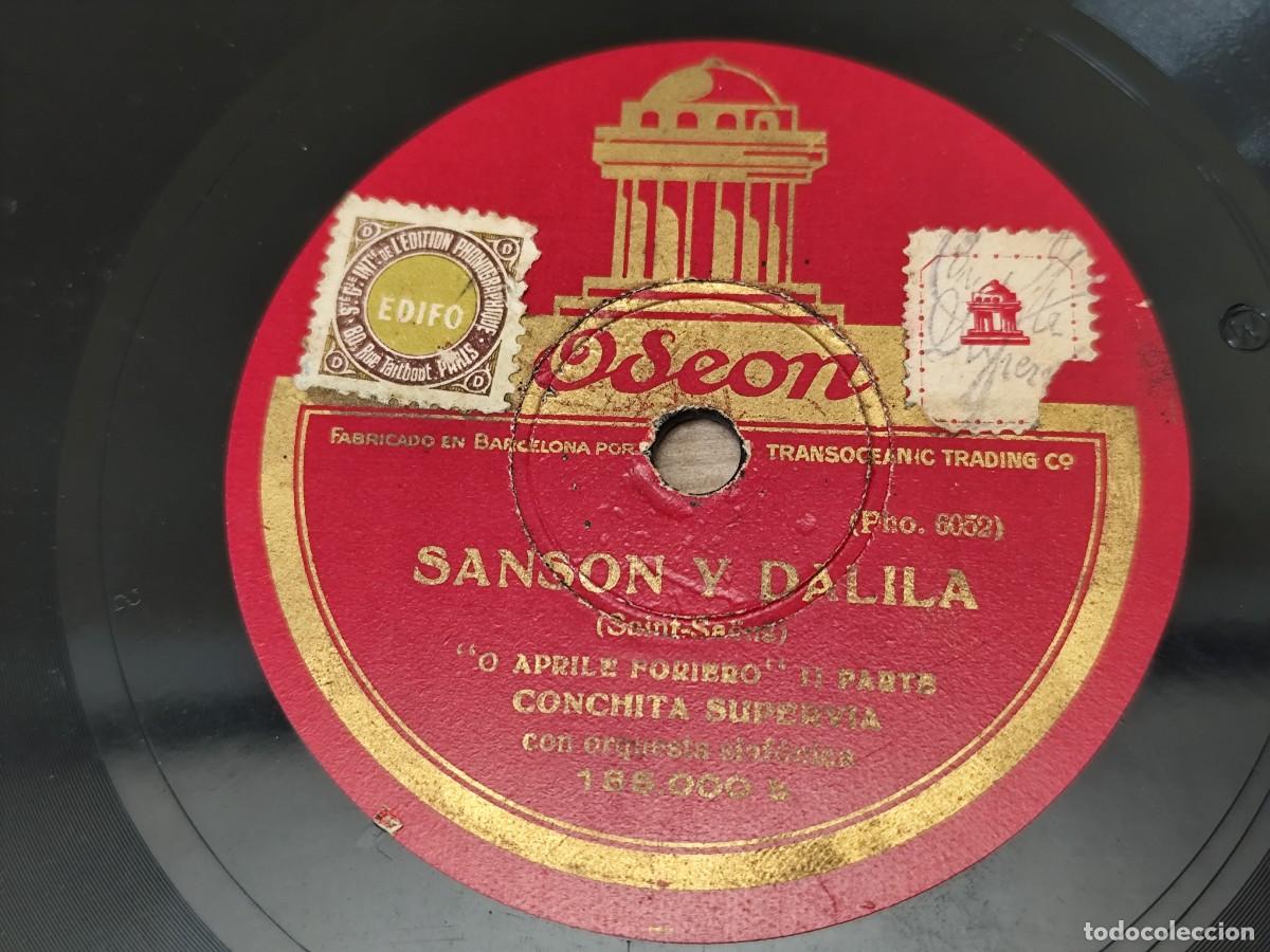 Discos de pizarra: Disco pizarra Sans&oacute;n y Dalila (Saint-Sa&euml;ns) - Foto 4