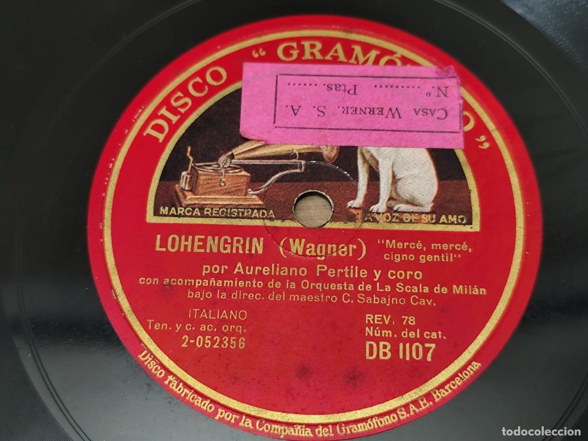 Discos de pizarra: Disco pizarra Lohengrin (Wagner) - Foto 2