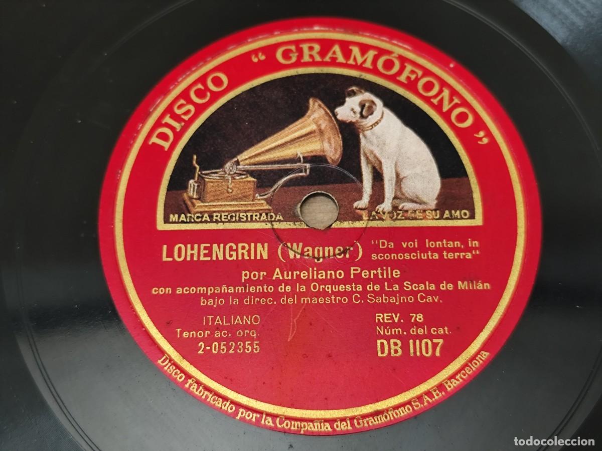 Discos de pizarra: Disco pizarra Lohengrin (Wagner) - Foto 4