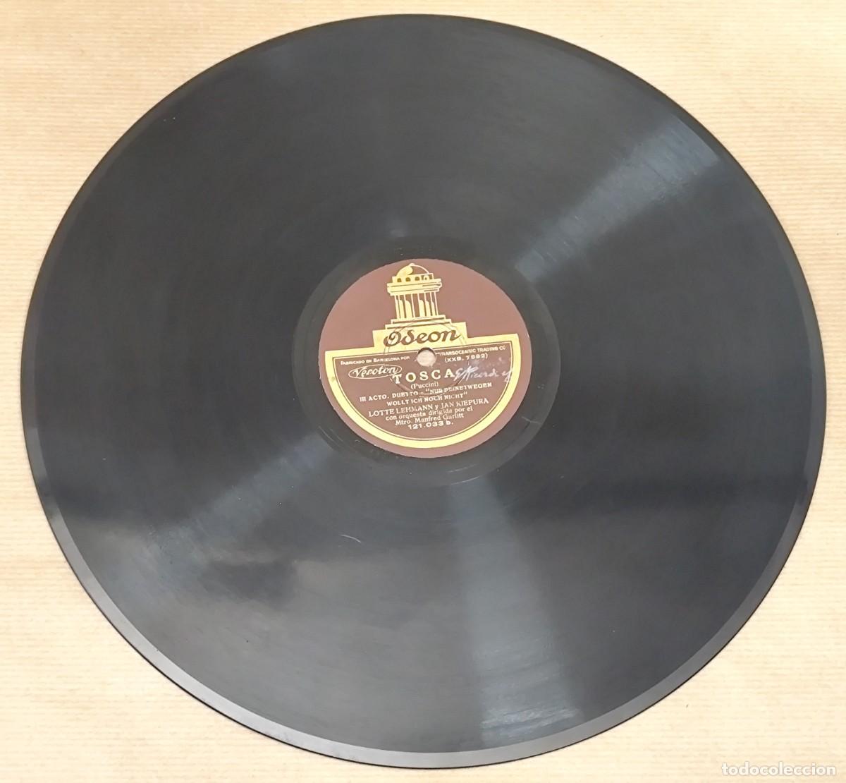 Discos de pizarra: Disco pizarra Tosca (Puccini) - Foto 1