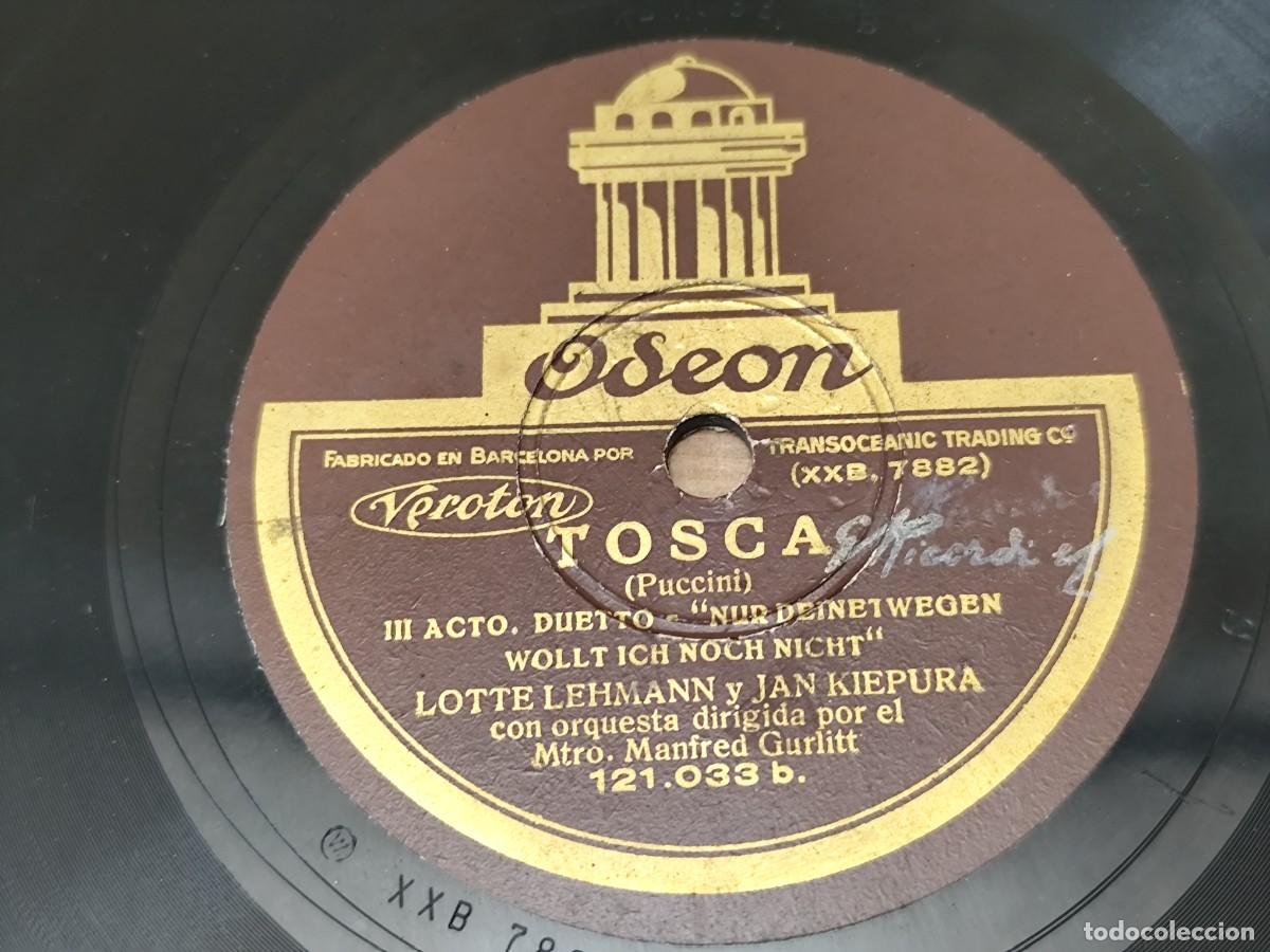 Discos de pizarra: Disco pizarra Tosca (Puccini) - Foto 2
