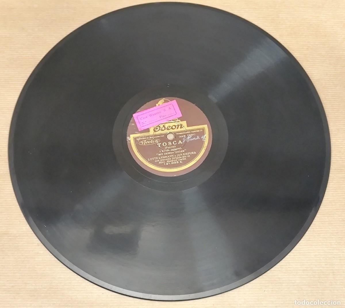 Discos de pizarra: Disco pizarra Tosca (Puccini) - Foto 3