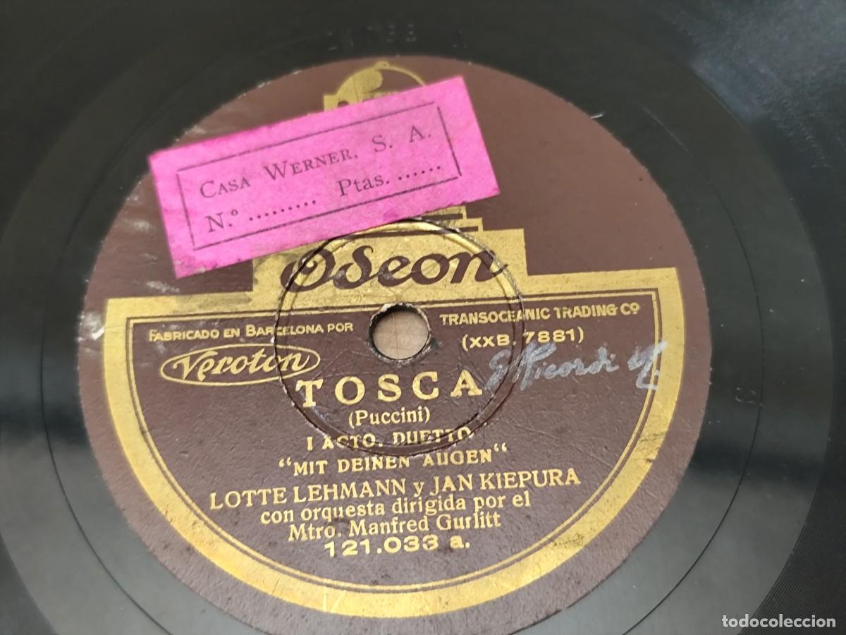 Discos de pizarra: Disco pizarra Tosca (Puccini) - Foto 4