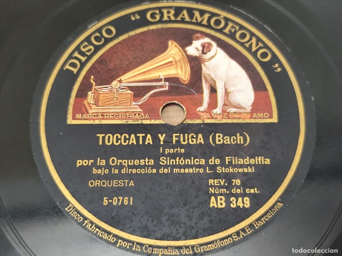Discos de pizarra: Disco pizarra Toccata y fuga (Bach) - Foto 2
