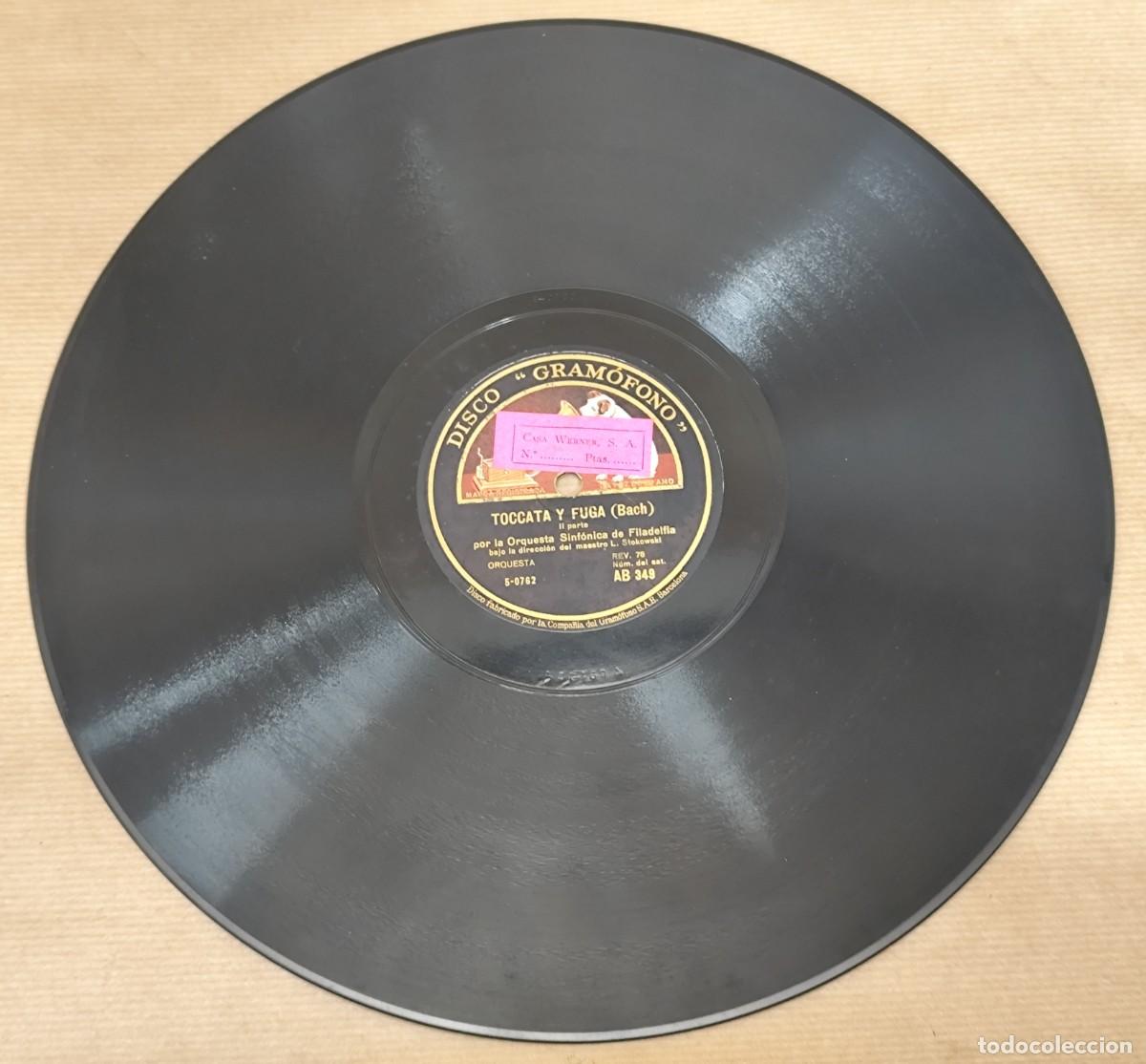 Discos de pizarra: Disco pizarra Toccata y fuga (Bach) - Foto 3