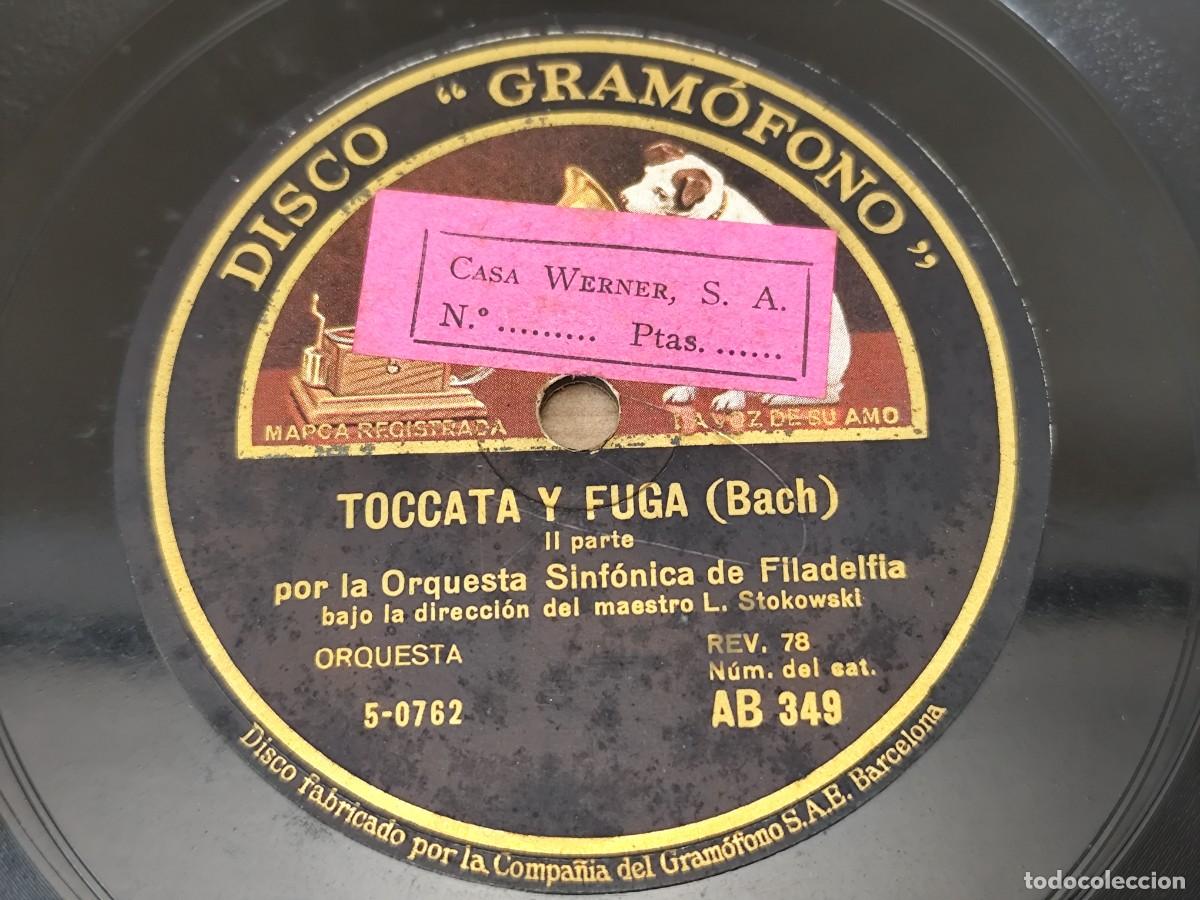 Discos de pizarra: Disco pizarra Toccata y fuga (Bach) - Foto 4