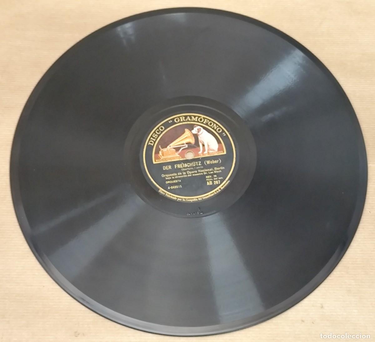 Discos de pizarra: Disco pizarra der Freisch&uuml;tz (Weber) - Foto 1