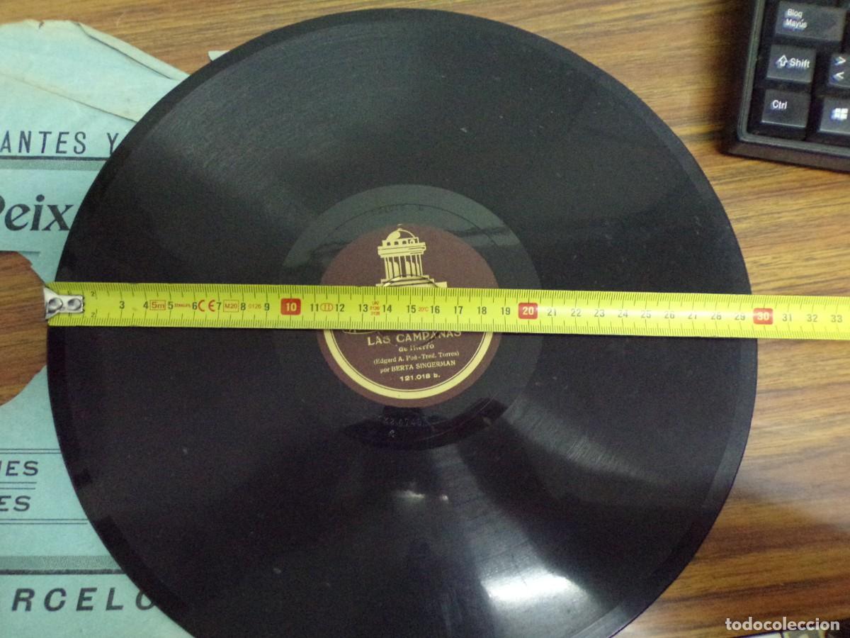 Discos de pizarra: ESTAMOS LIQUIDANDO. disco pizzarra. las campanas de plata - las campanas de hierro. Singerman. Po&eacute;. - Foto 6