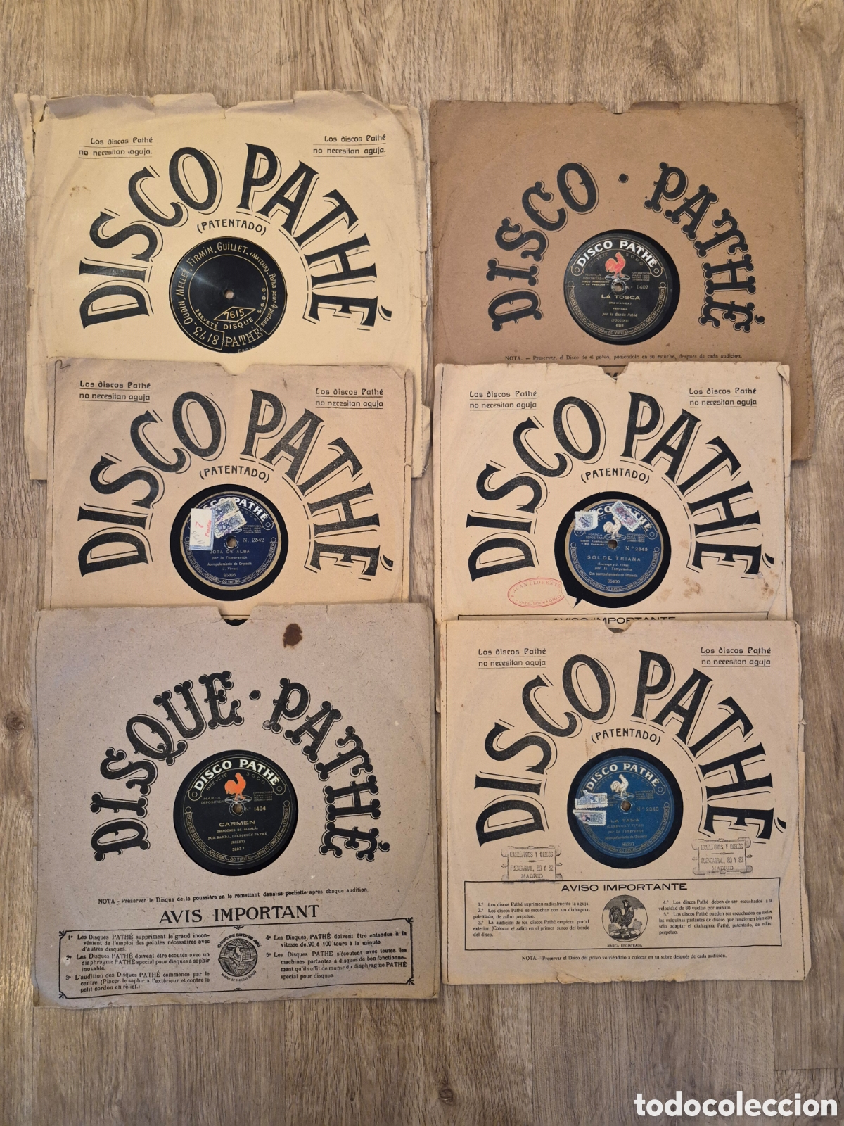 Discos de pizarra: Discos de pizarra t&iacute;tulos varios - Foto 1