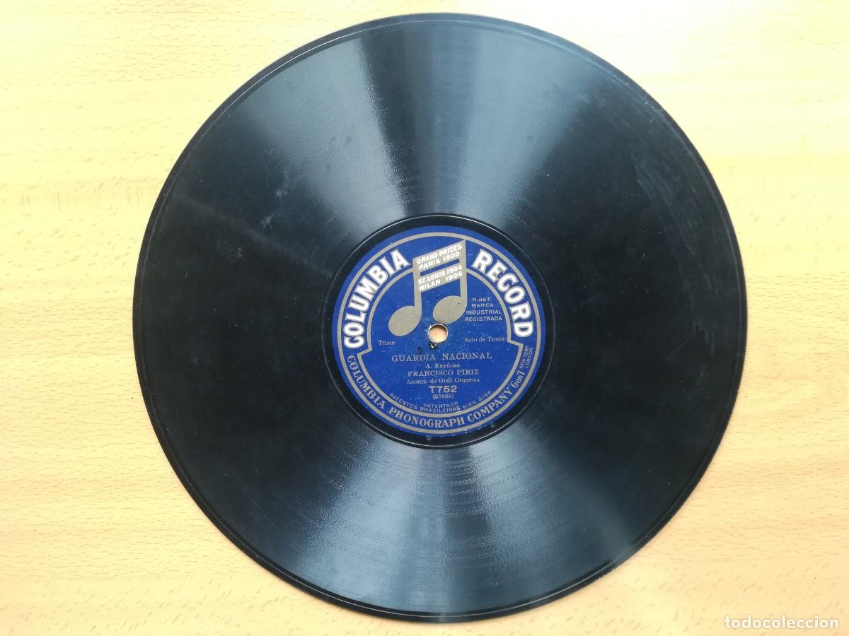 Discos de pizarra: Guardia Nacional. La Chacarera. Francisco Piriz y Orquesta. - Foto 3