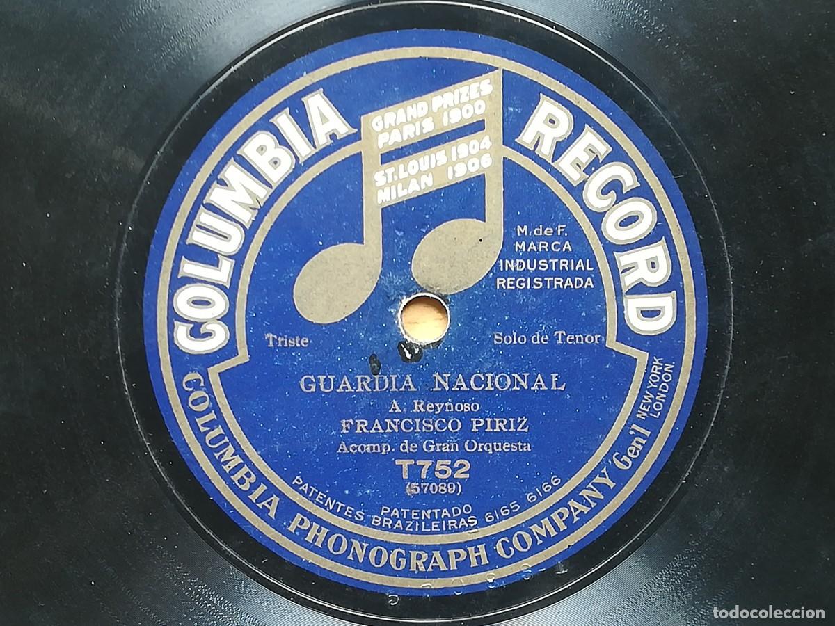 Discos de pizarra: Guardia Nacional. La Chacarera. Francisco Piriz y Orquesta. - Foto 4