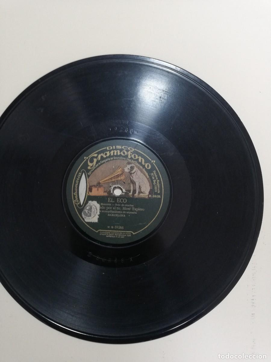 Disques en gomme-laque: colecci&oacute;n de seis discos de pizarra de los primero a&ntilde;os del S.XX L O T E N&Uacute;M 2