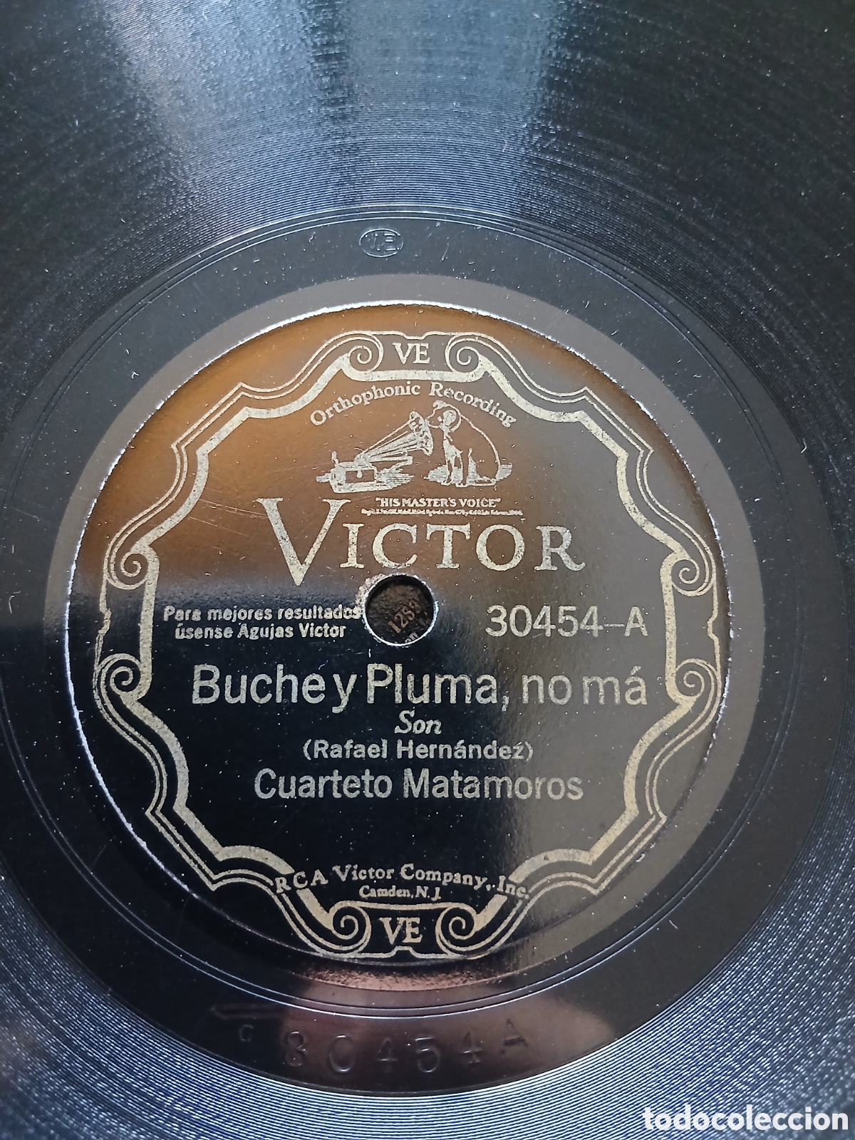 Discos de pizarra: Trio Matamoros VICTOR - Foto 1