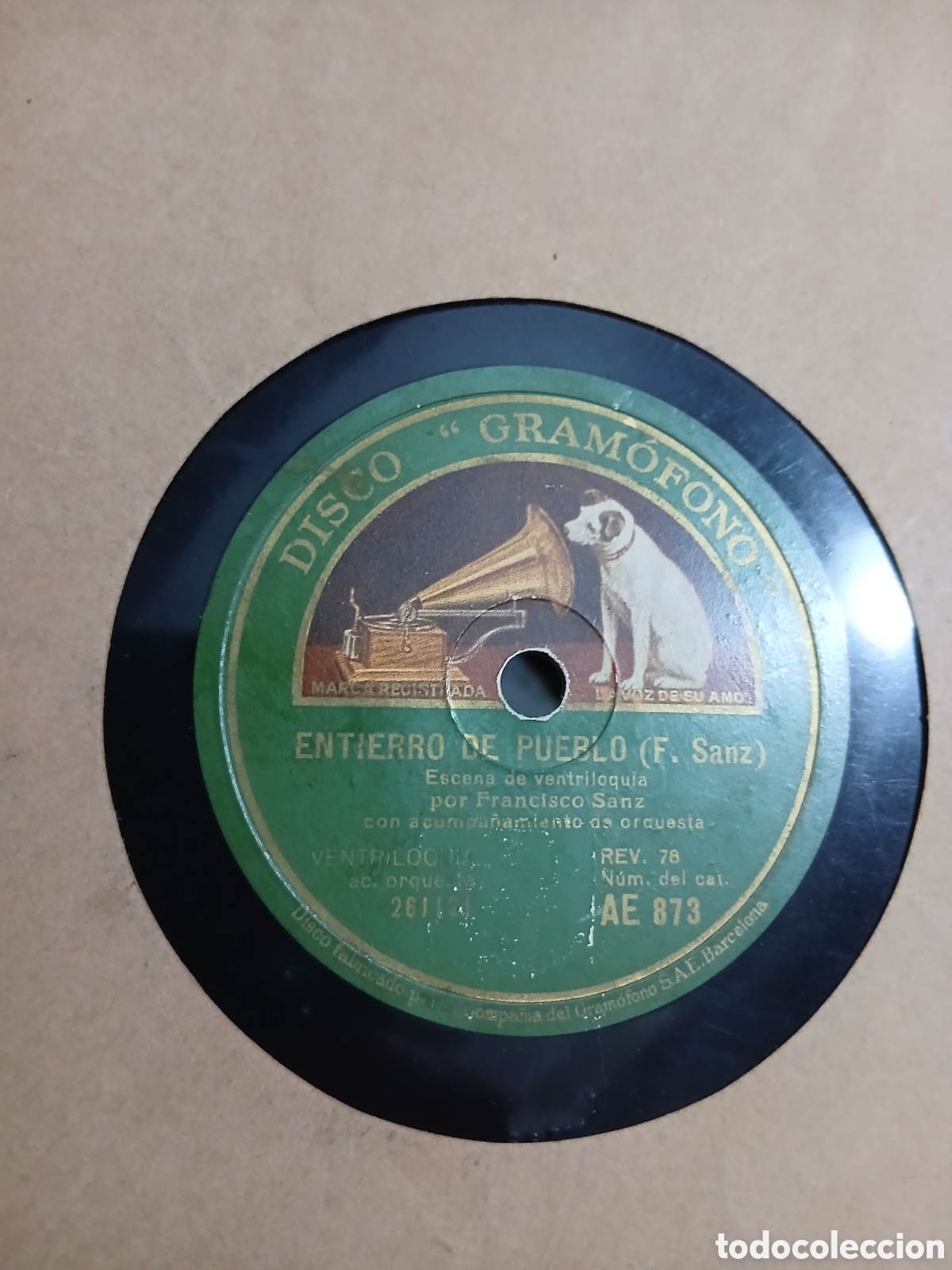 Discos de pizarra: 10 Discos de Pizarra 78rpm Comicos y ventriloquia - Foto 6