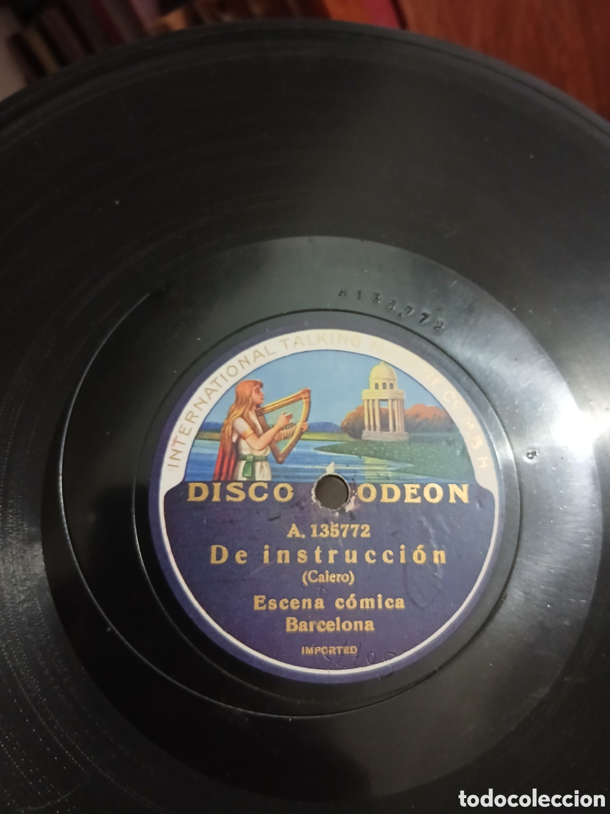 Discos de pizarra: Lote 10 Discos pizarra Comicos y Ventriloquia - Foto 3