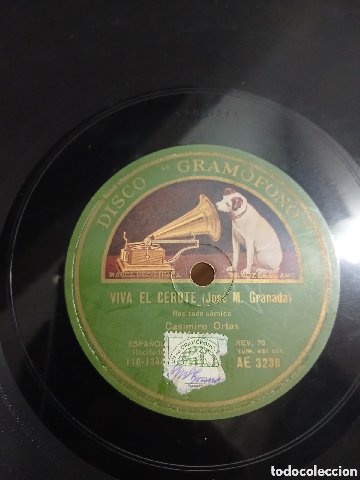 Discos de pizarra: Lote 10 Discos pizarra Comicos y Ventriloquia - Foto 10