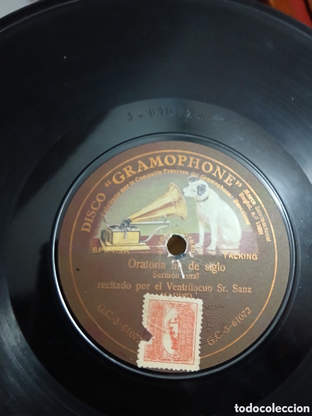 Discos de pizarra: Lote 10 Discos pizarra Comicos y Ventriloquia - Foto 11