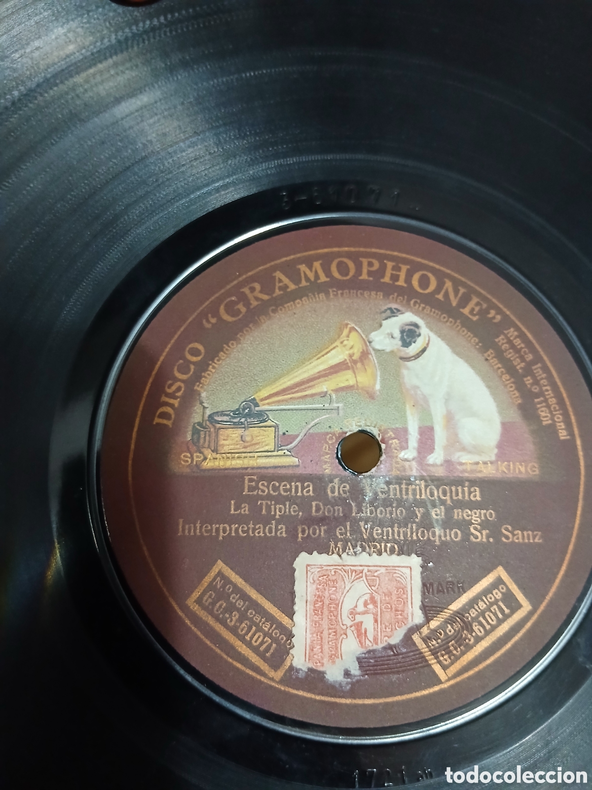 Discos de pizarra: Lote 10 Discos pizarra Comicos y Ventriloquia - Foto 12