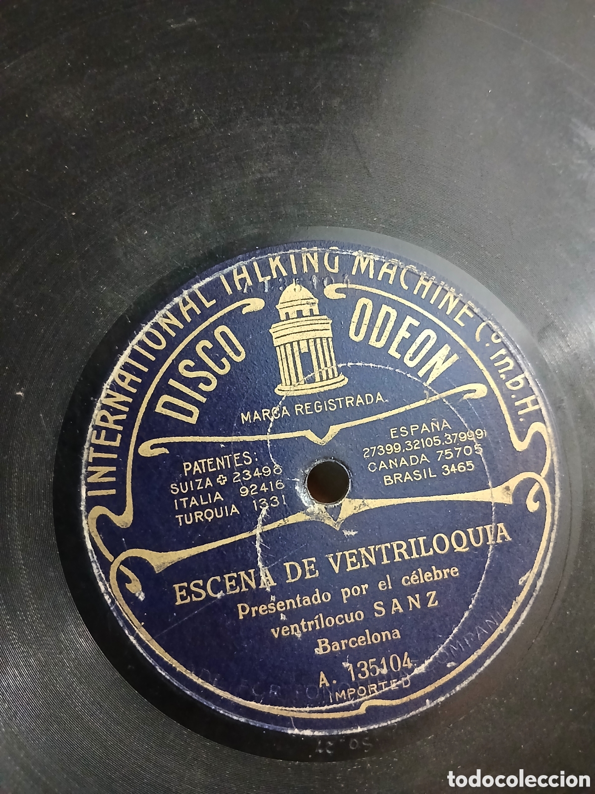 Discos de pizarra: Lote 10 Discos pizarra Comicos y Ventriloquia - Foto 20
