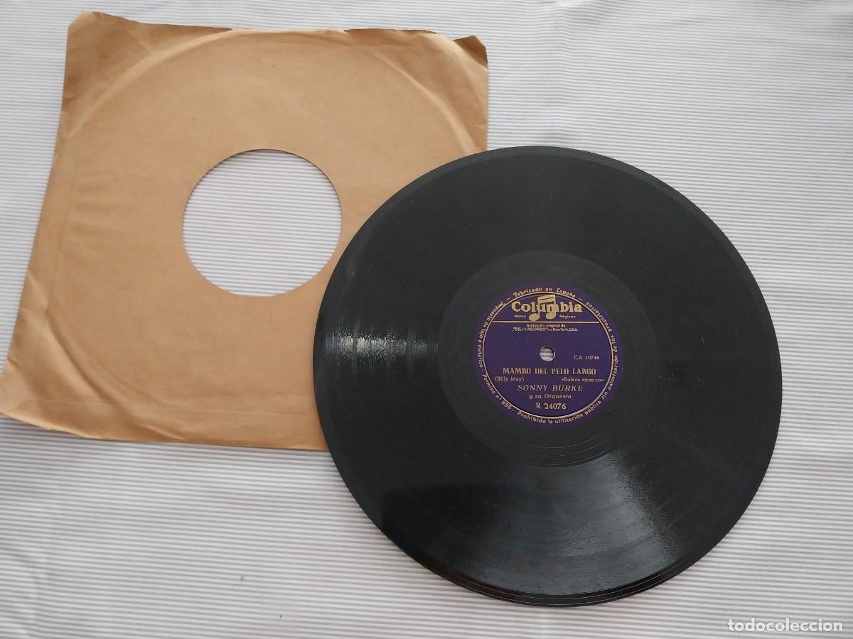 Discos de pizarra: Disco de pizarra Columbia de Sonny Burke - Foto 2