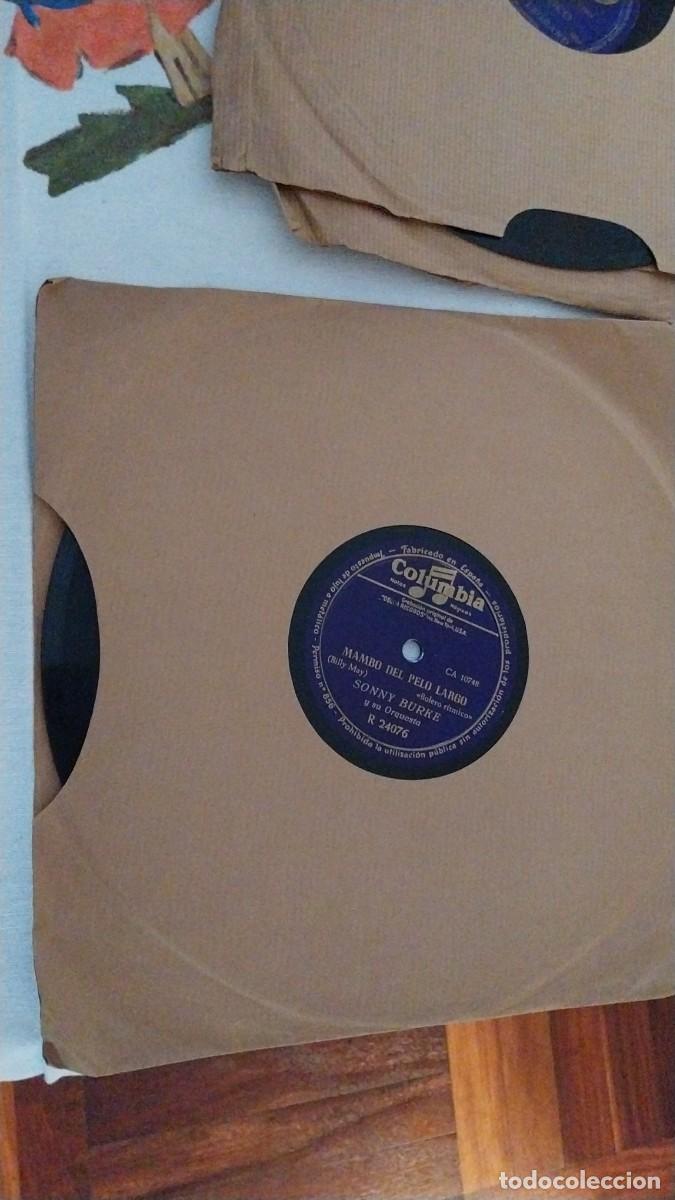 Discos de pizarra: Disco de pizarra Columbia de Sonny Burke - Foto 3