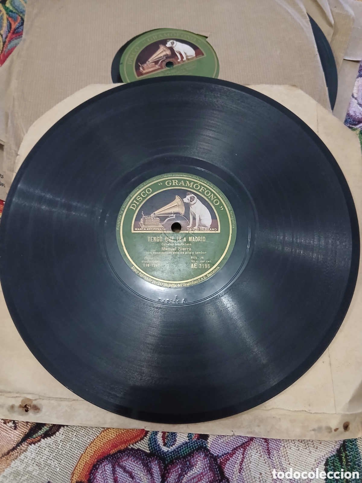 Discos de pizarra: 2 Discos Manuel Sierra Cancion Monta&ntilde;esa - Foto 7