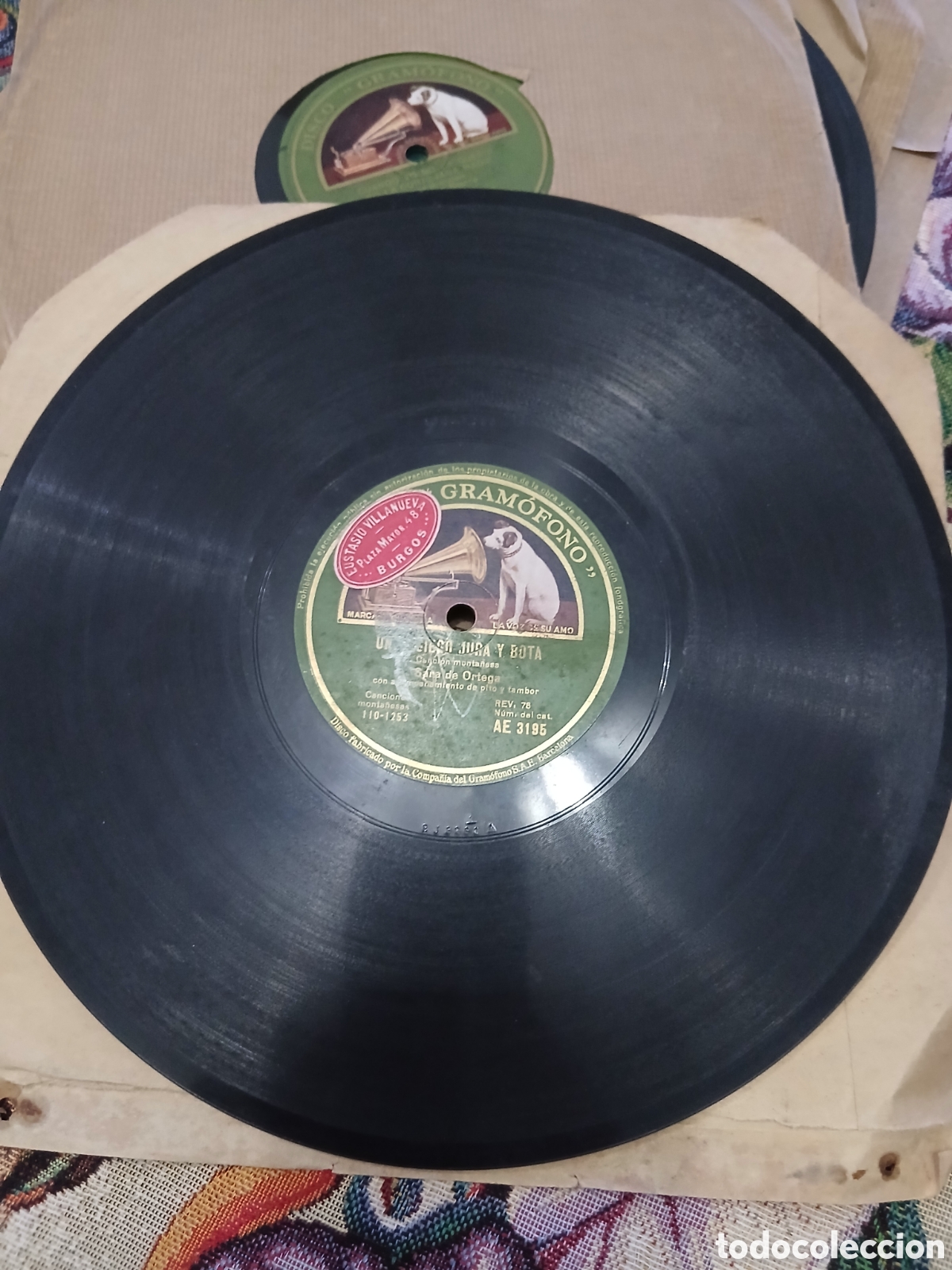 Discos de pizarra: 2 Discos Manuel Sierra Cancion Monta&ntilde;esa - Foto 8