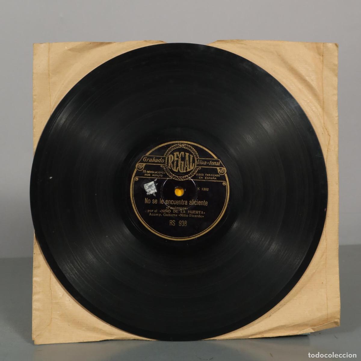 Discos de pizarra: DISCO DE PIZARRA. NO SE LE ENCUENTRA ALICIENTE. NI&Ntilde;O DE LA HUERTA. NI&Ntilde;O RICARDO