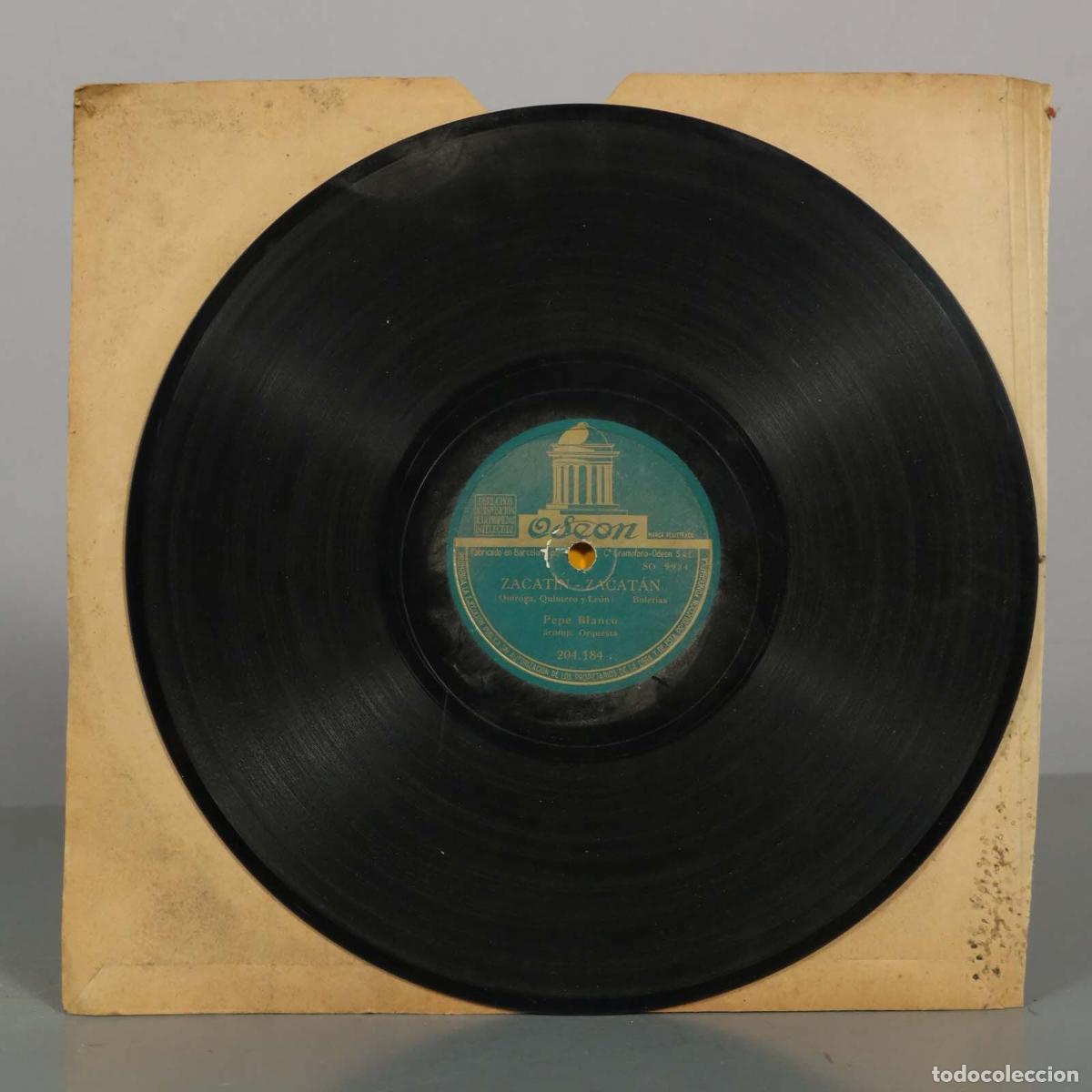 Discos de pizarra: DISCO DE PIZARRA. EL AFILADOR. ZACATIN ZACATAN. PEPE BLANCO