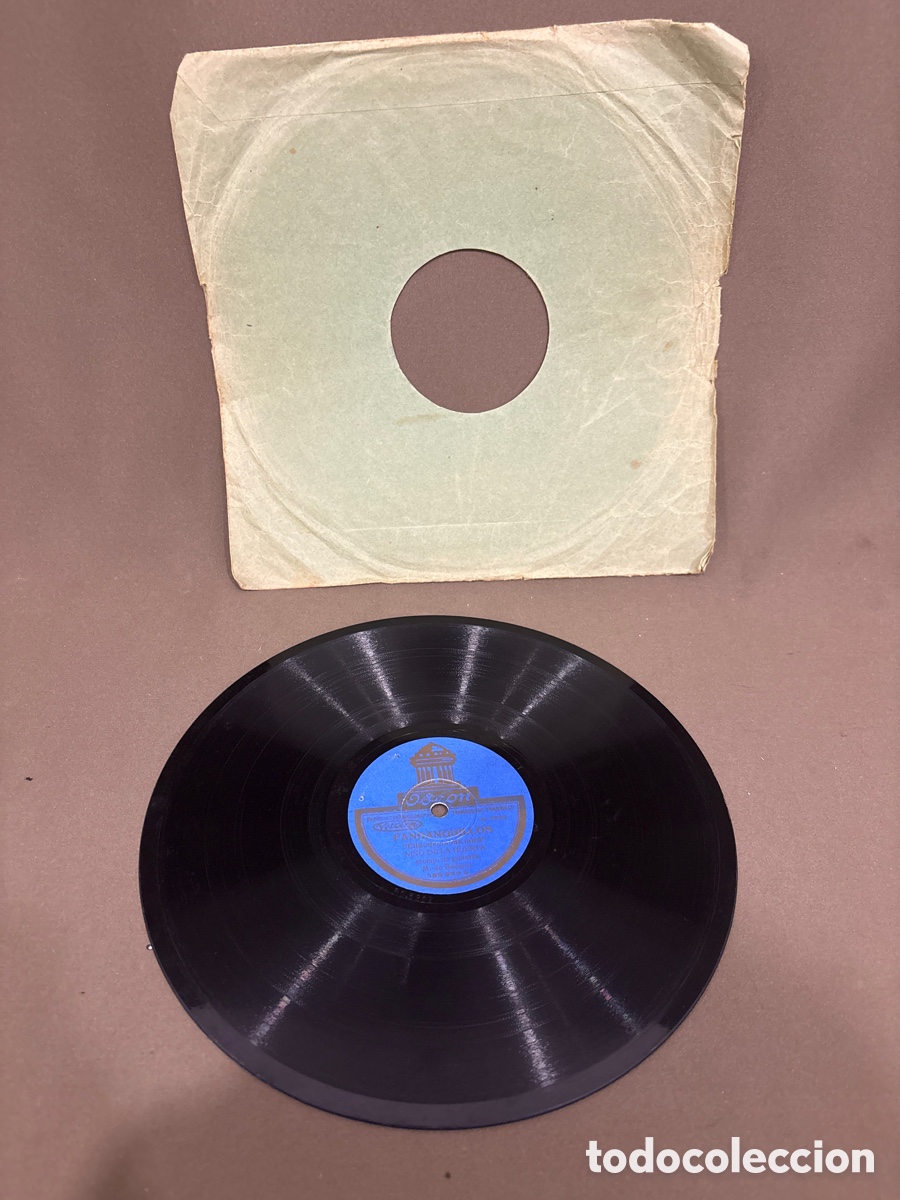 Discos de pizarra: Disco de pizarra,NI&Ntilde;O DE LA HUERTA,FANDANGO Y FANDANGUILLOS*ver fotos*