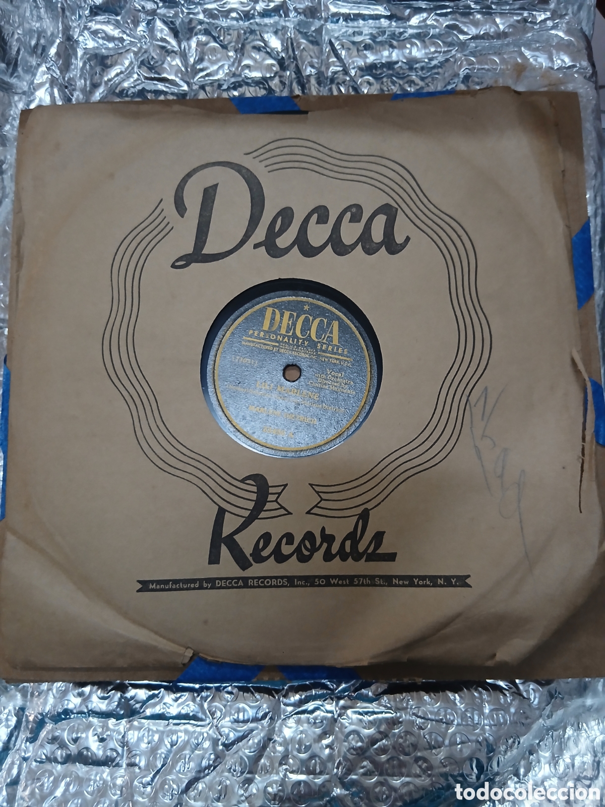 Discos de pizarra: Disco Pizarra Marlene Dietrich LILI MARLENE - Foto 5