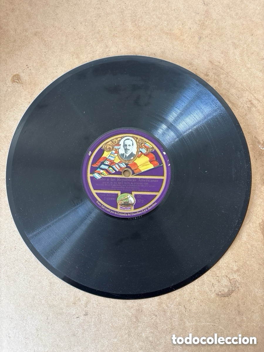 Discos de pizarra: Disco de pizarra, Saludo a las rep&uacute;blicas americanas (A17)