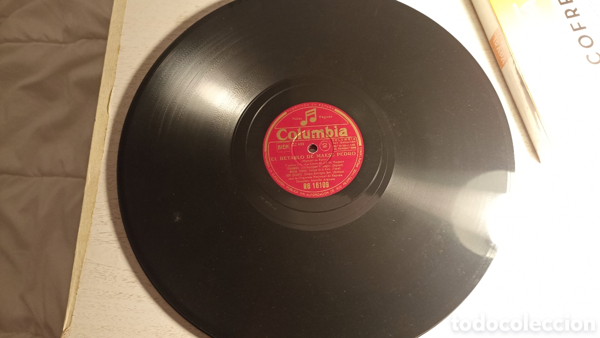 Discos de pizarra: Dos vinilos. Pedro Moises
