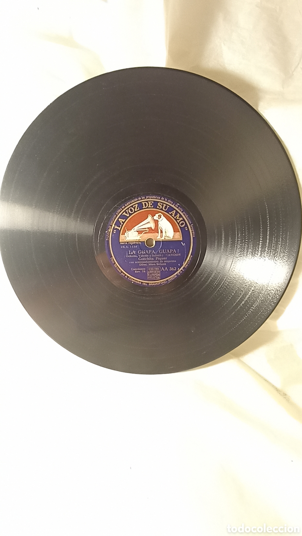 Discos de pizarra: Los Tres Diamantes - Despierta y Usted - Foto 3