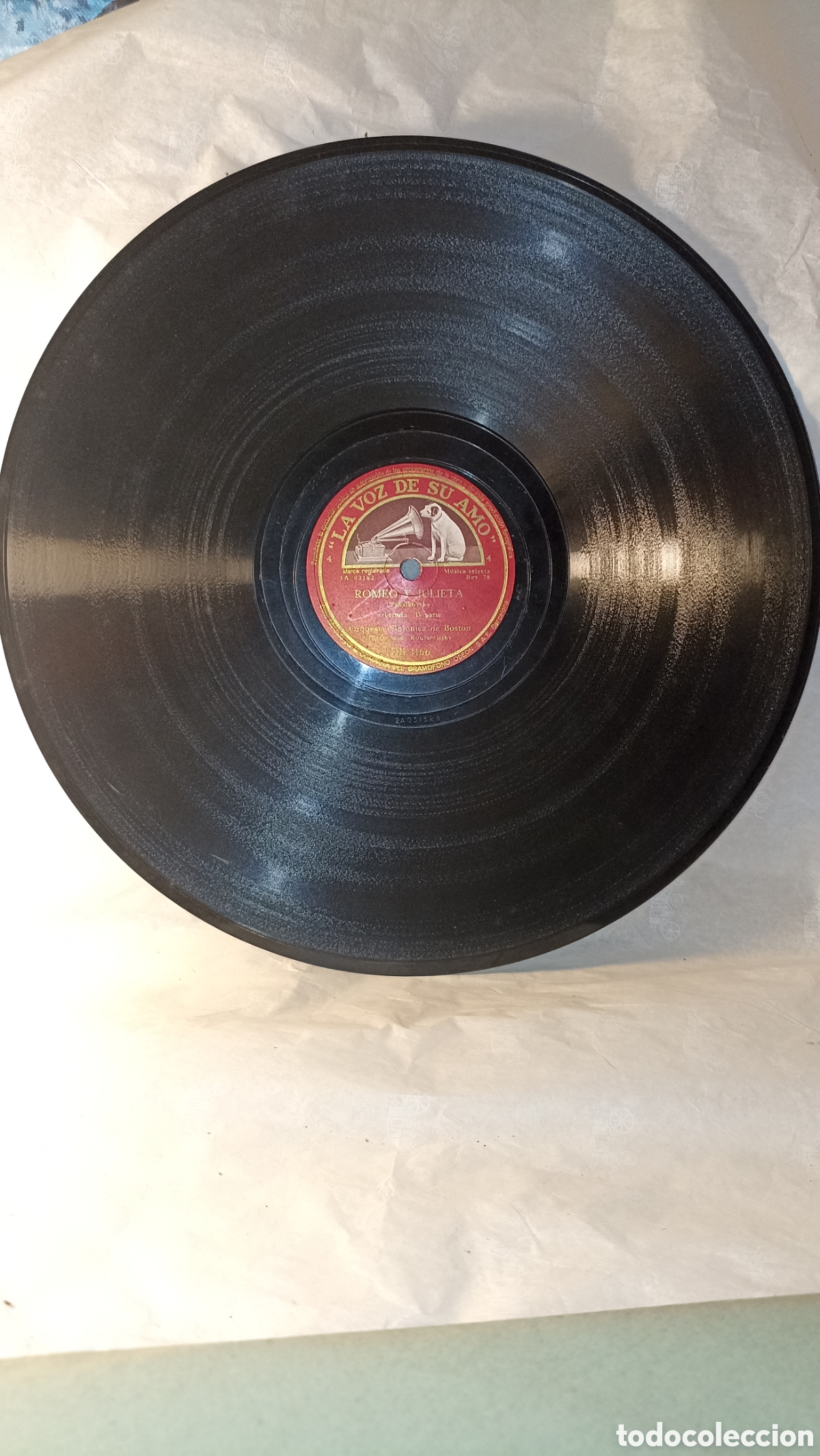 Discos de pizarra: Romeo y Julieta Orquesta sinf&oacute;nica de Boston - Foto 3