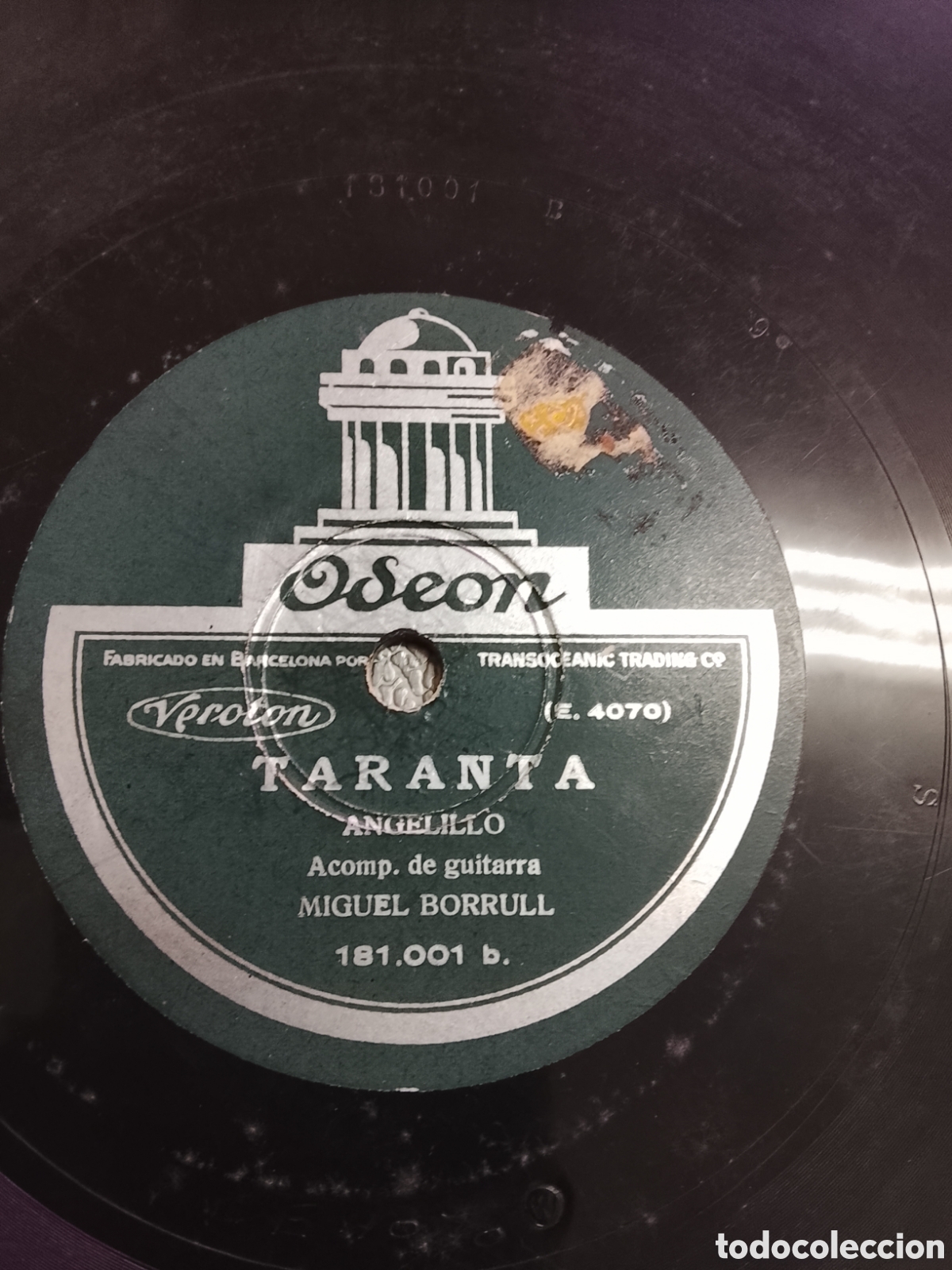 Discos de pizarra: Disco de pizarra fandango Angelillo - Foto 2