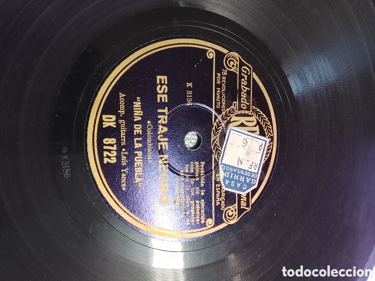 Discos de pizarra: Un disco de pizarra no digas marchita flor