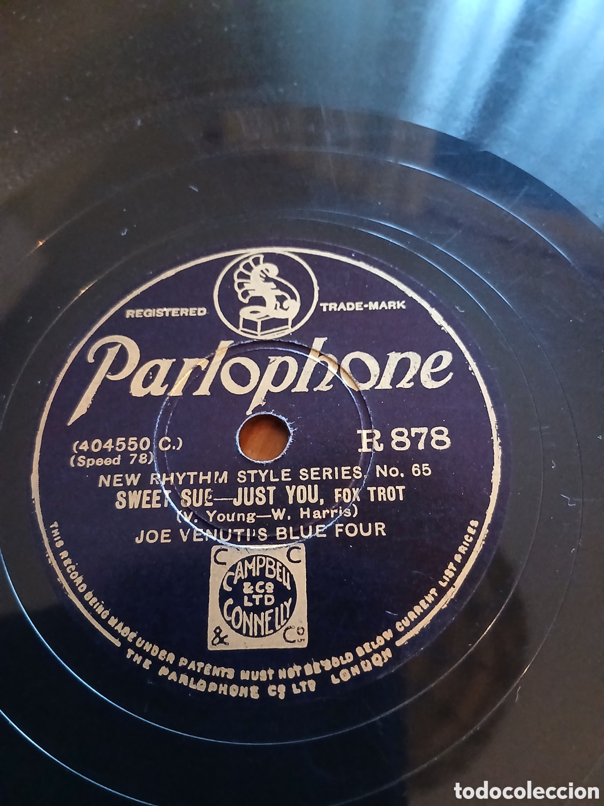 Discos de pizarra: Dorsey Bros. And Their Orchestra*&nbsp;&lrm;&ndash;&nbsp;My Kinda Love / Mean To Me 1931