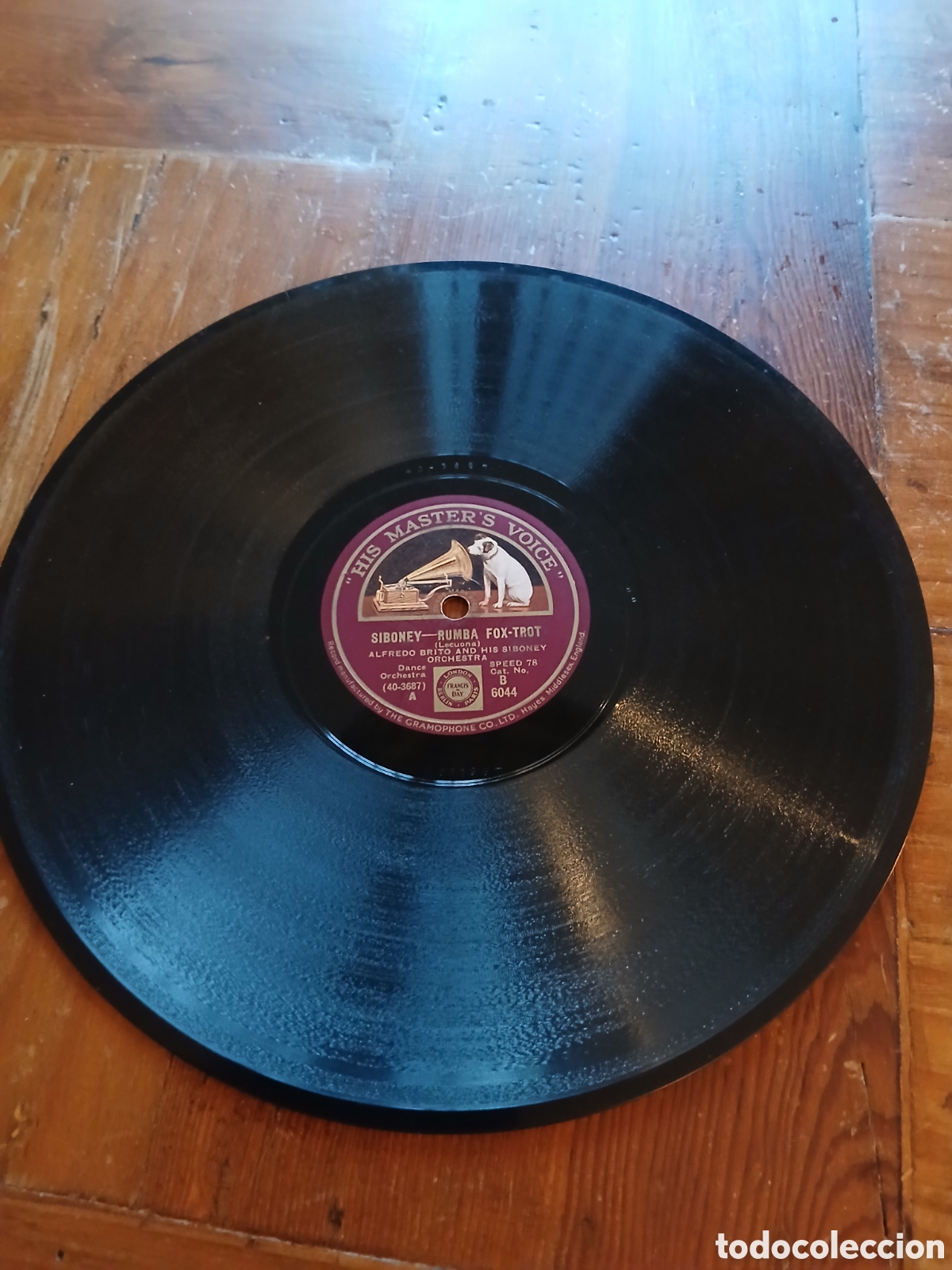 Discos de pizarra: Alfredo Brito - speak easy / siboney - Foto 4