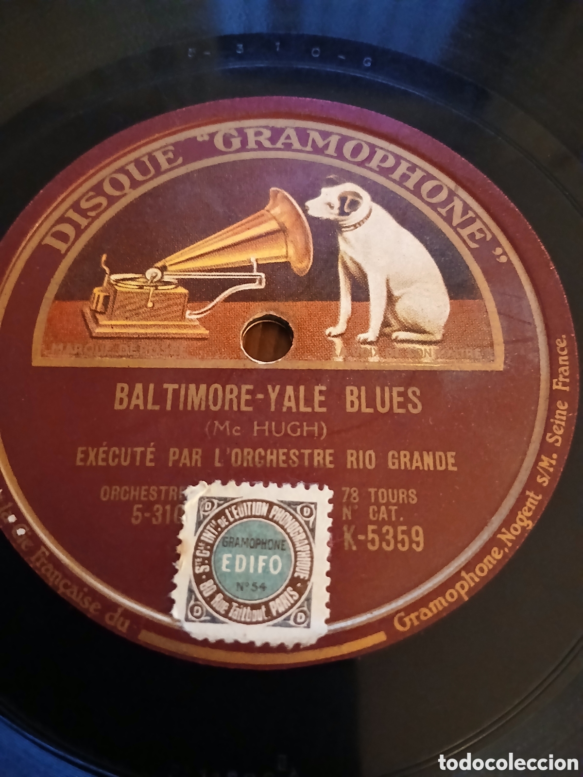 Discos de pizarra: Rio Grande Band* &lrm;&ndash; Baltimore / No One But You Knows How To Love