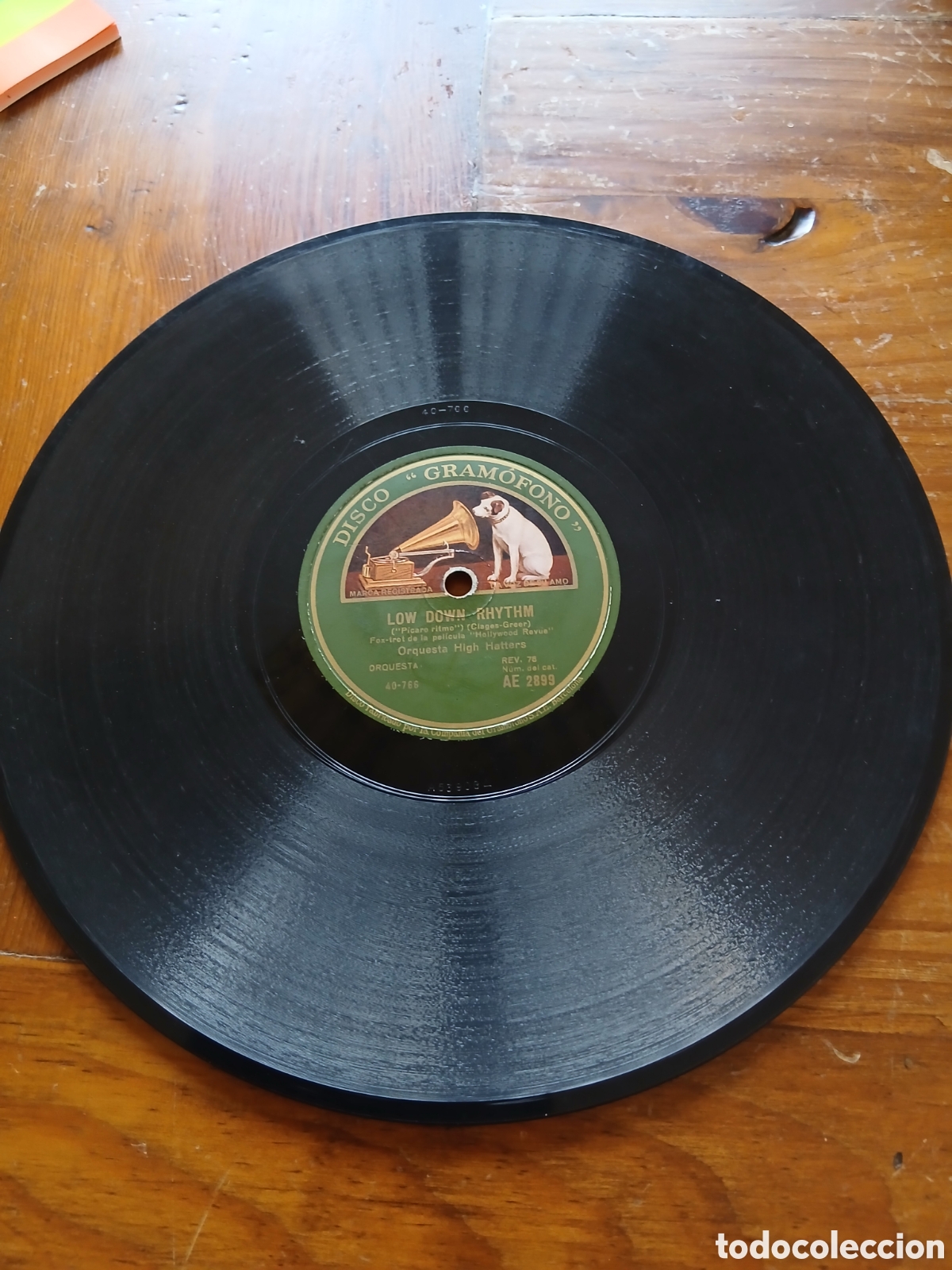 Discos de pizarra: Orquesta High Hatters - Low down Rhythm - Gotta Feelin for you - - Foto 4