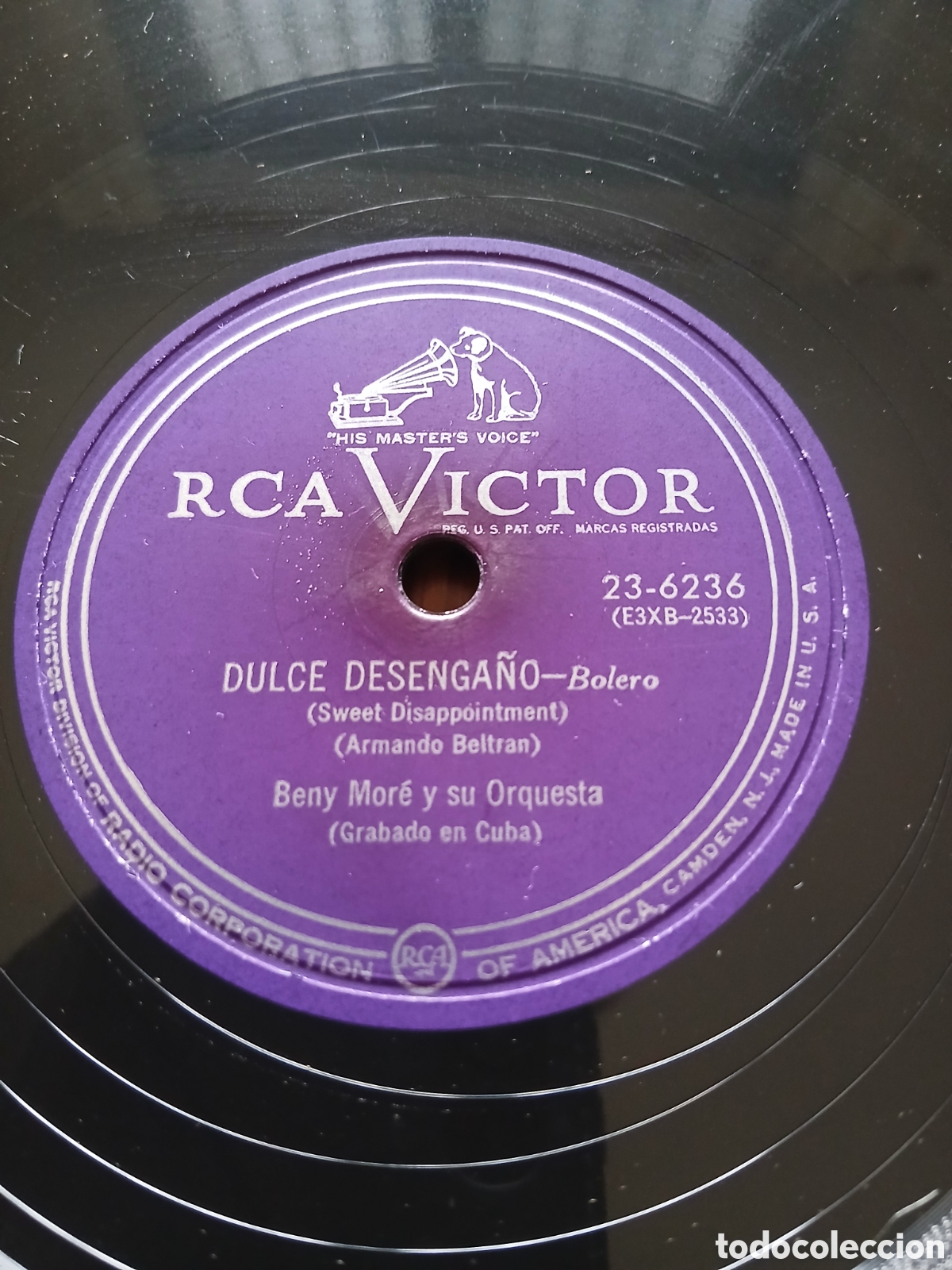Discos de pizarra: Beny Mor&eacute; - tu ver&aacute;s Margit / dulce desenga&ntilde;o
