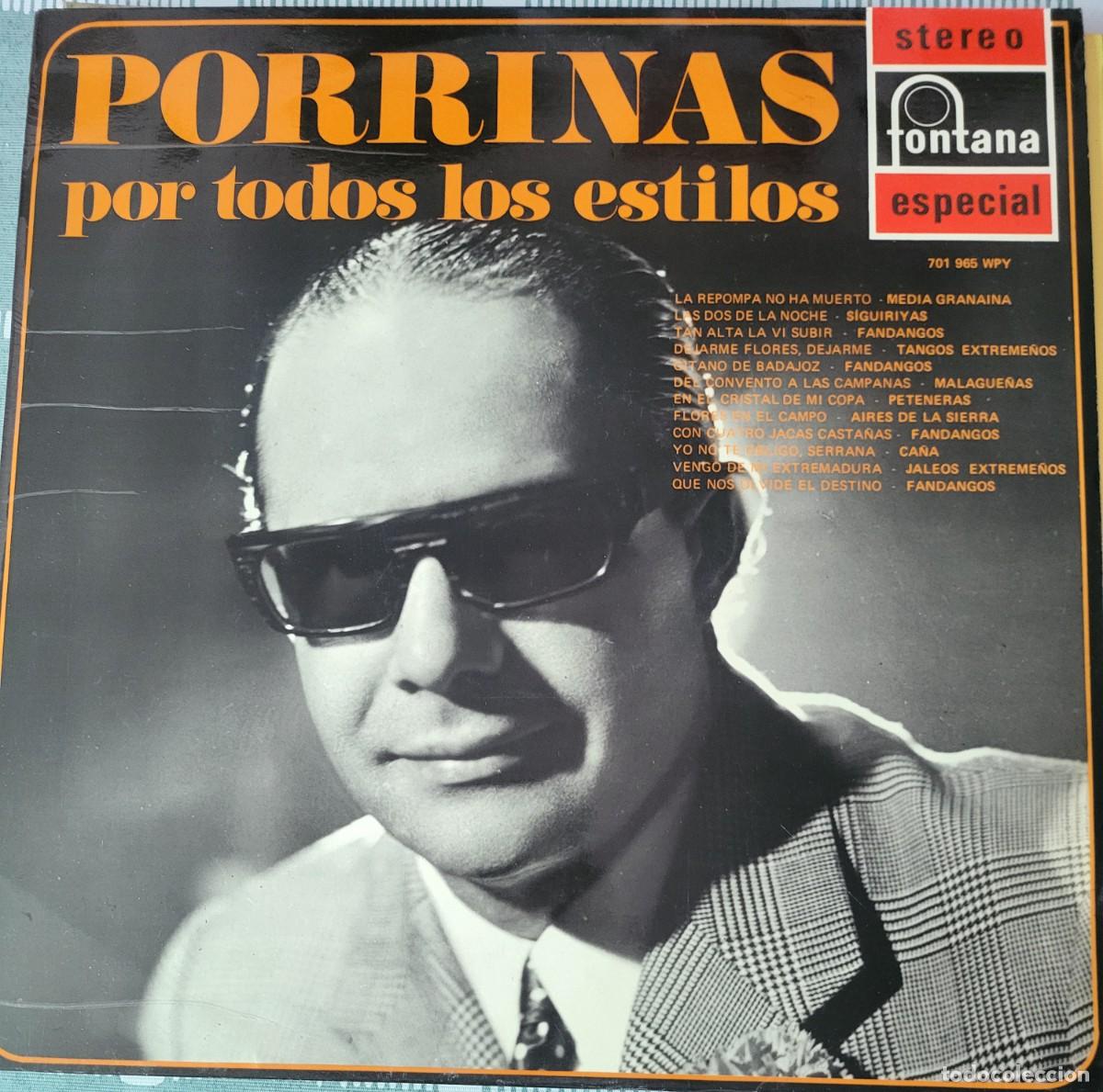 Discos de pizarra: Porrina de Badajoz Lp sello Fontana editado en Espa&ntilde;a a&ntilde;o 1969...