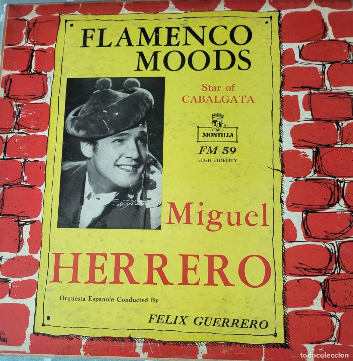 Discos de pizarra: Miguel Herrero Lp sello Montilla editado en USA...