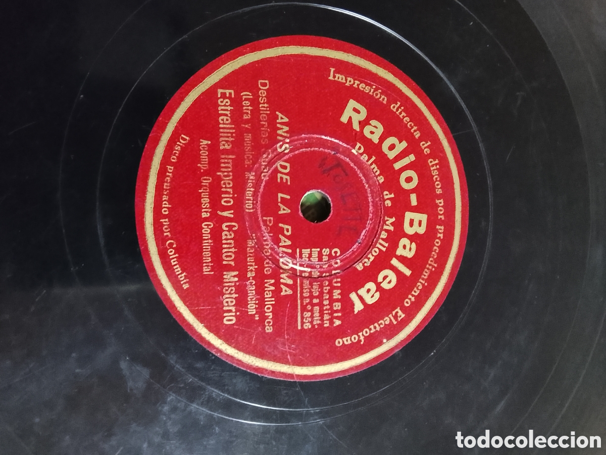 Discos de pizarra: Disco de pizarra publicitario